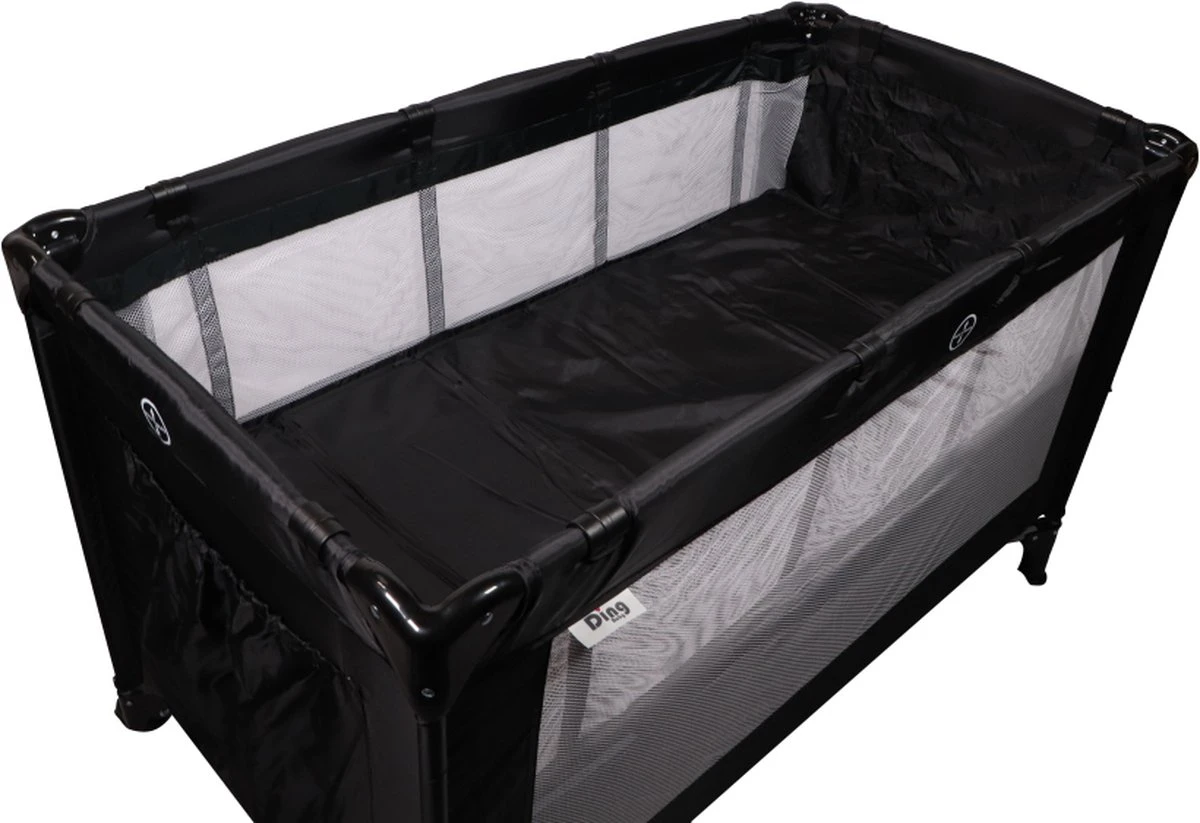 Ding Deluxe Black Campingbedje Incl. Bodemverhoger - Image 15