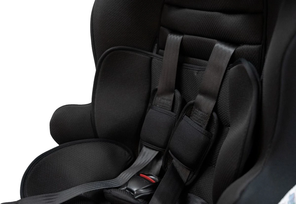 Bebies First Autostoel Léon - Groep 1/2/3 - Gordel - Zwart - Image 3