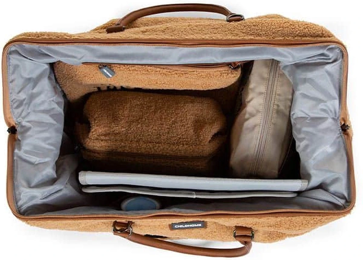 Childhome Mommy Bag Groot - Teddy - Beige - Image 5