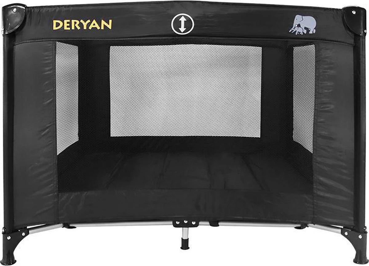 Deryan Kinderbox - Inklapbare Box - 100x100cm - Zwart - Image 4