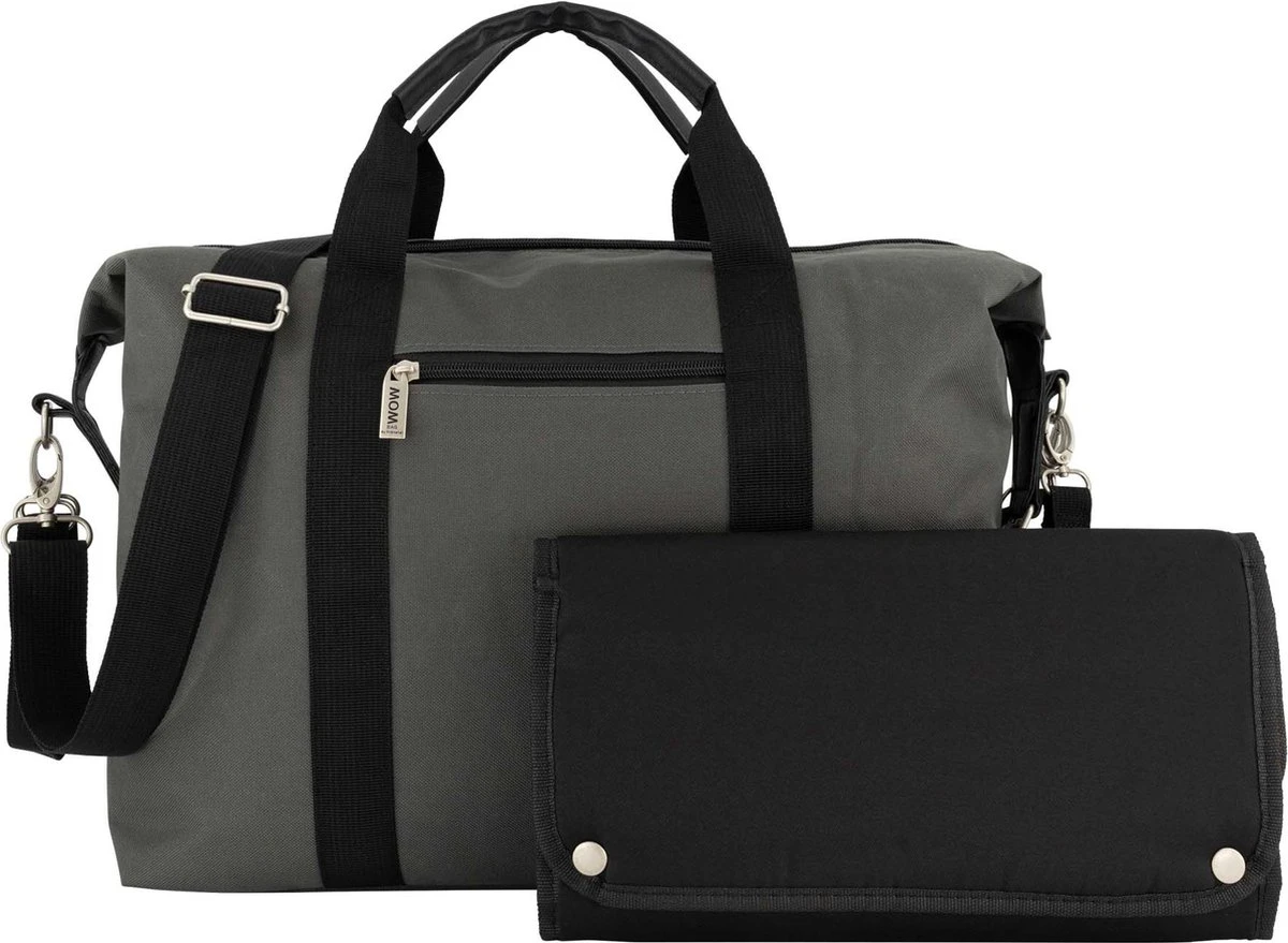 Prénatal Luiertas - Verzorgingstas Inclusief Verschoningsmatje - WOW Bag Grijs