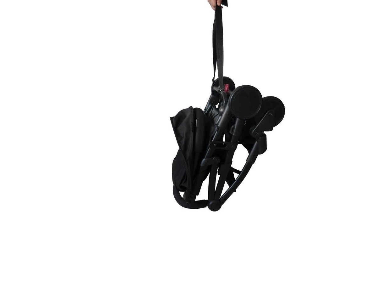 Cabino Buggy Compact / Plooibuggy Lichtgewicht & Compact Voor Het Vliegtuig Zwart - Image 14