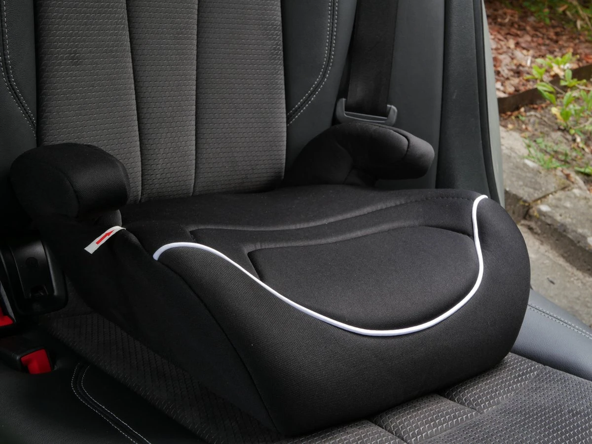 Zitverhoger Auto - Stoelverhoger - Autostoel - Booster - Zwart - Image 6