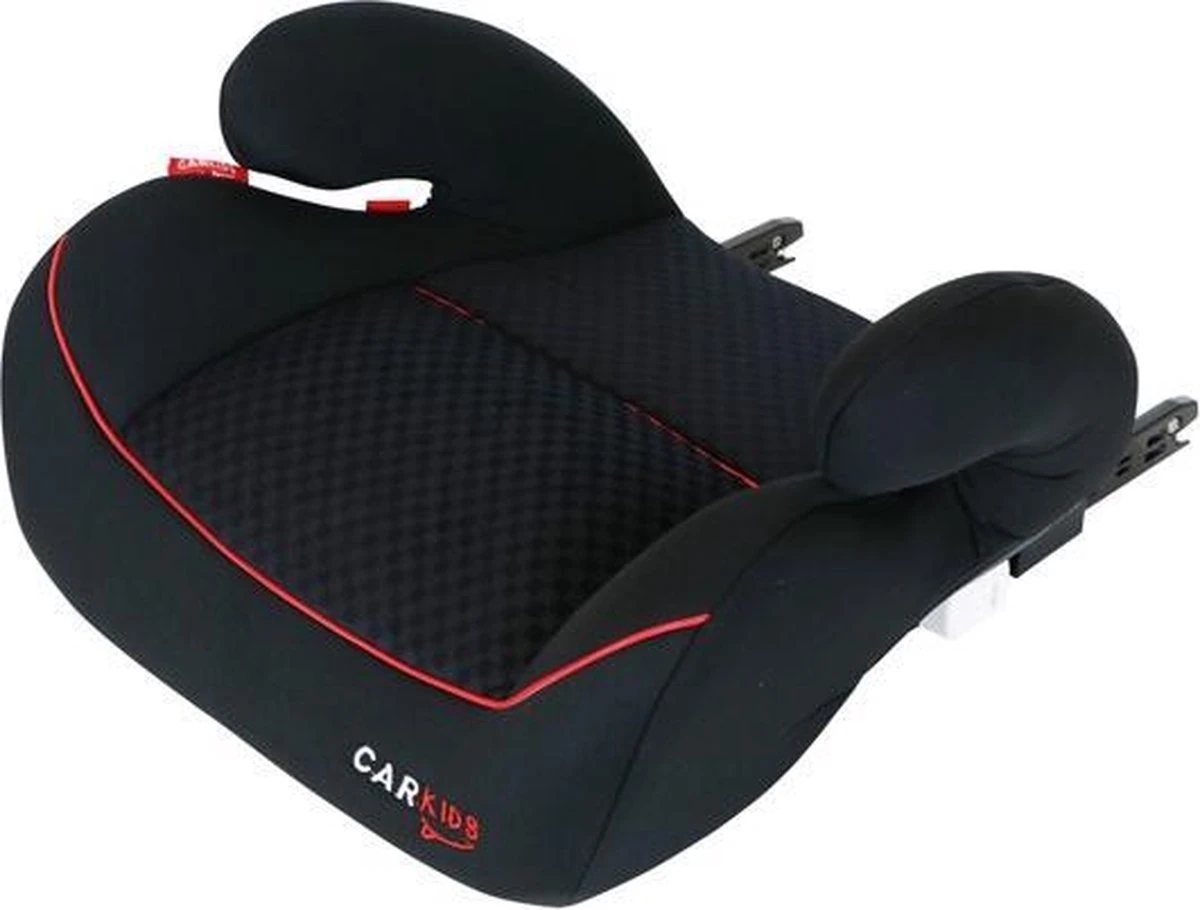 Carkids Auto Zitverhoger Zwart En Rood | Autostoel Groep 3 Met Isofix | Kinderen Vanaf 125 Cm | 22-36 Kg - Image 7