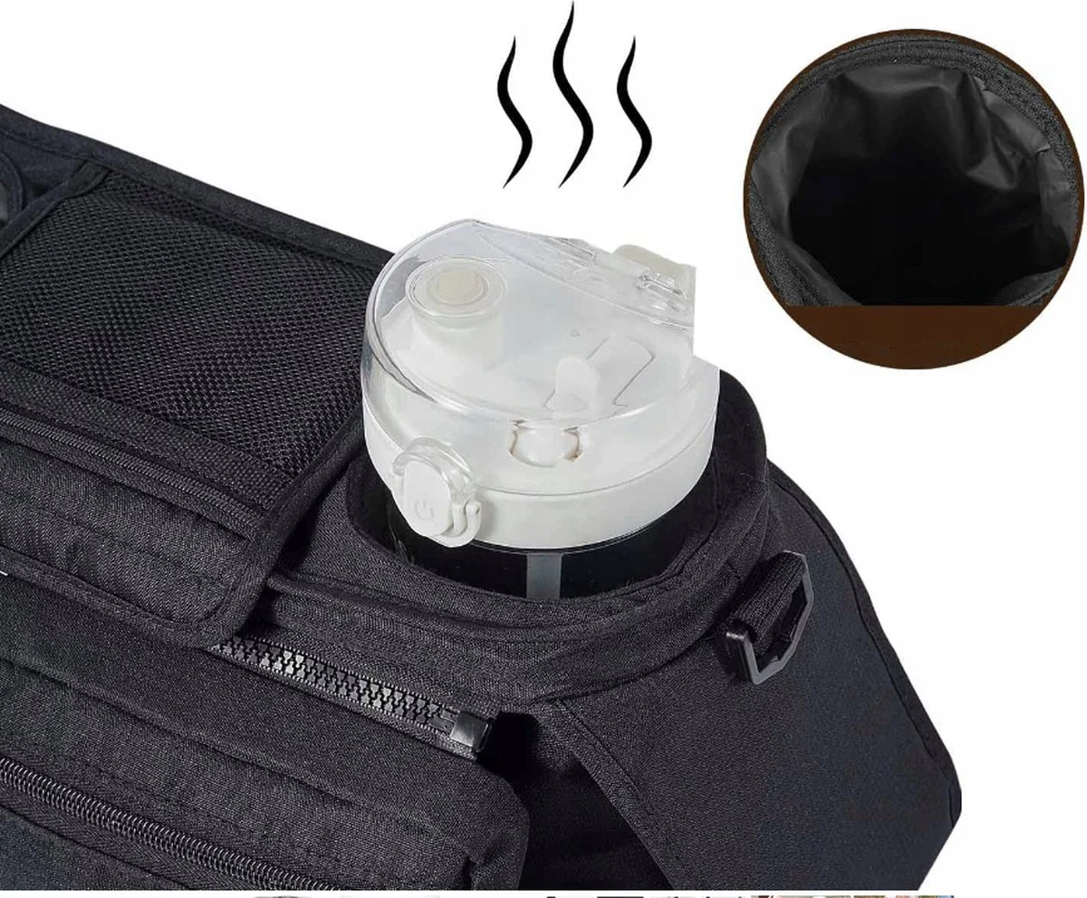 Kinderwagen Opbergtas - Organizer - Luiertas - Buggy - Reis - Waterafstotend - Image 7