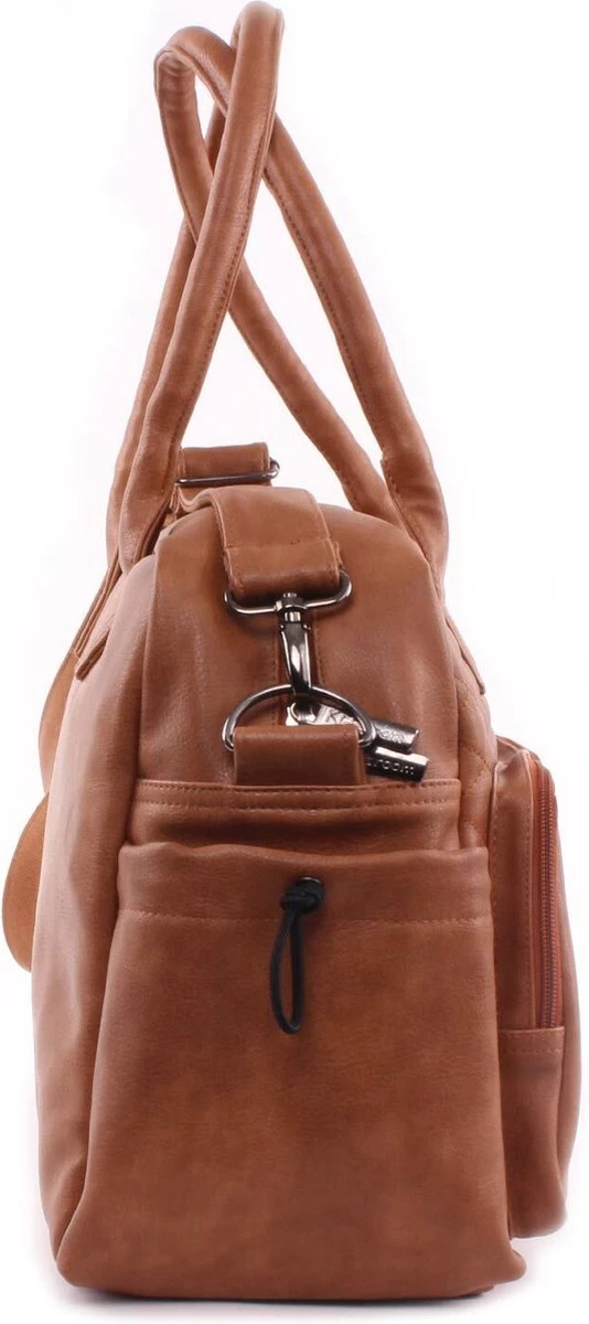 Kidzroom Vision Of Love Luiertas - Bruin - Verschoonmatje - Versteldbare Schouderband - Image 2