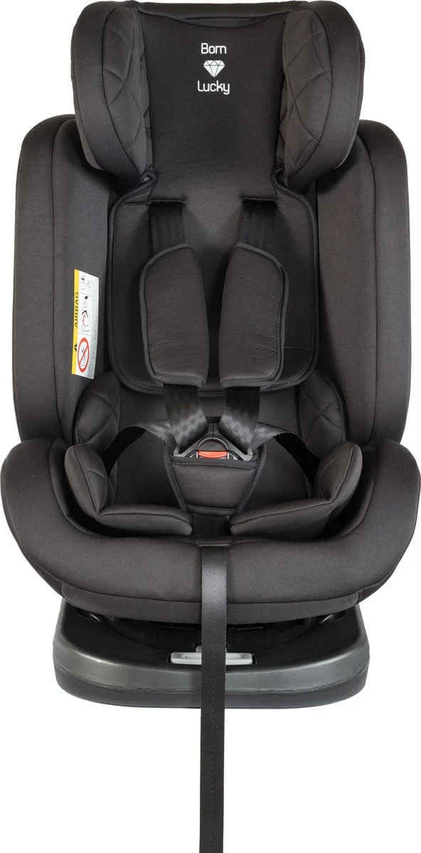 Born Lucky Meegroei Autostoel Roadline SPS ISOFIX - Groep 0/1/2/3 - 360° Draaibaar - Zwart - Image 5