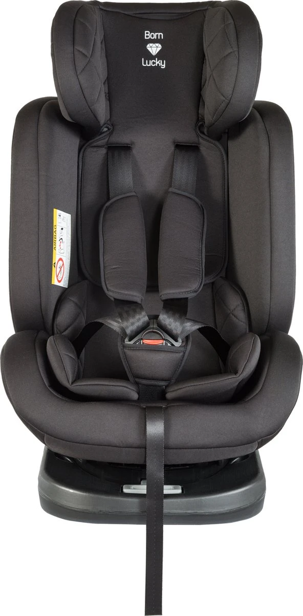 Born Lucky Meegroei Autostoel Roadline SPS ISOFIX - Groep 0/1/2/3 - 360° Draaibaar - Zwart - Image 17