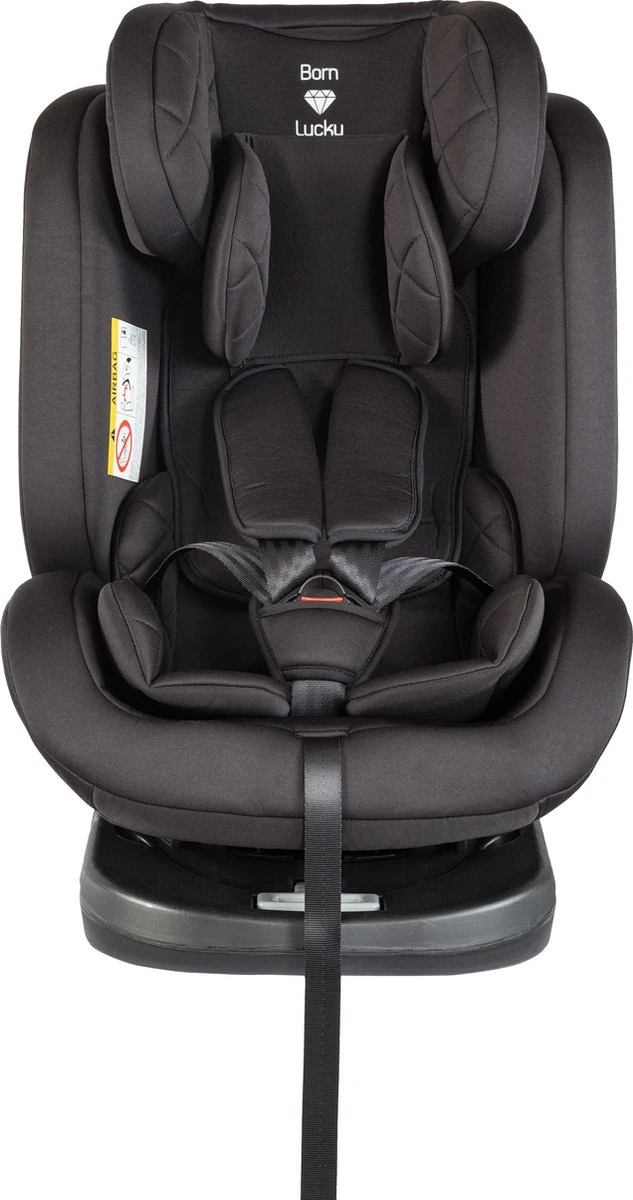 Born Lucky Meegroei Autostoel Roadline SPS ISOFIX - Groep 0/1/2/3 - 360° Draaibaar - Zwart - Image 8