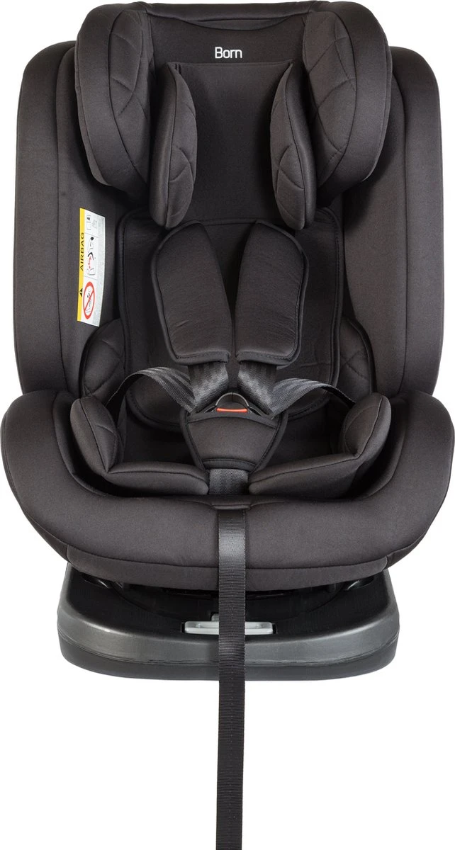 Born Lucky Meegroei Autostoel Roadline SPS ISOFIX - Groep 0/1/2/3 - 360° Draaibaar - Zwart - Image 11