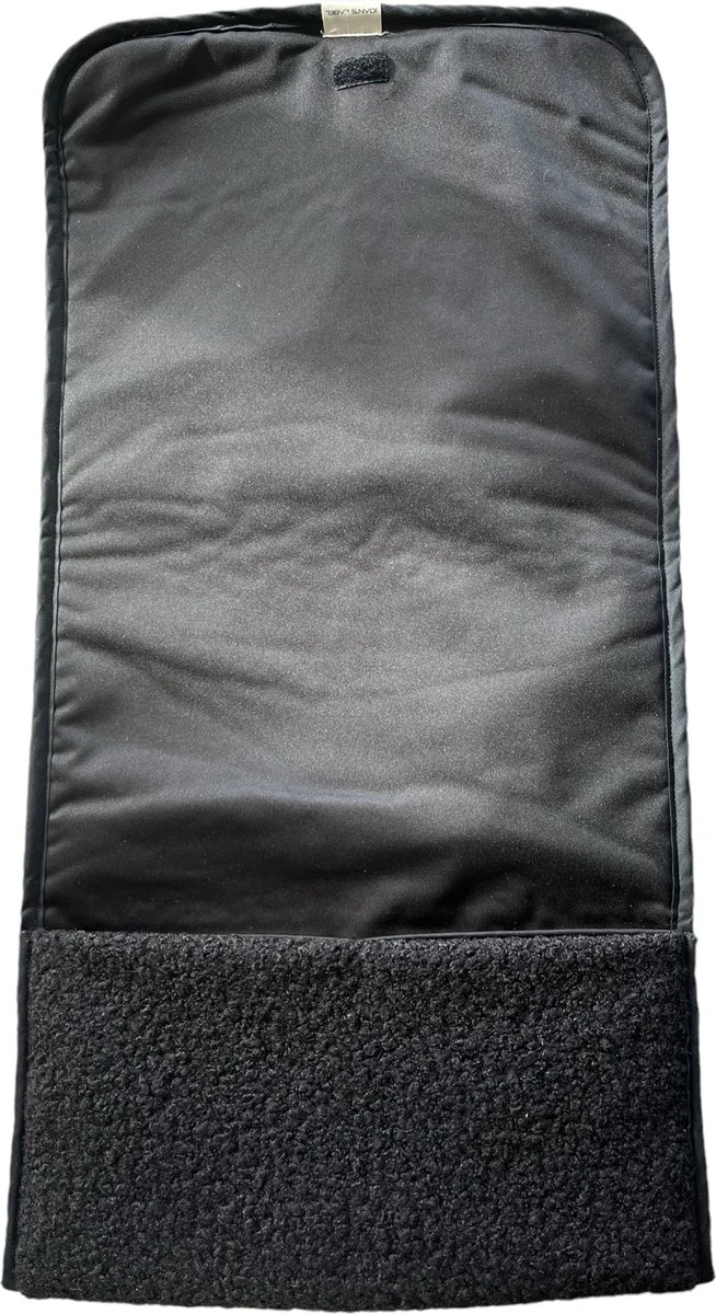 Mommy Bag / Grote Luiertas Zwart / Kinderwagen Luiertas / Teddy Set - Luiertas & Verschoonmat Joan’s Label Zwart / Baby / Met Rits - Image 4