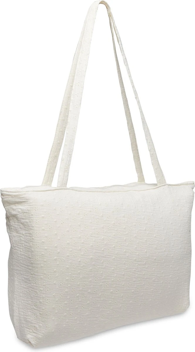Jollein Shopper Embroidery - Ivory - Image 2