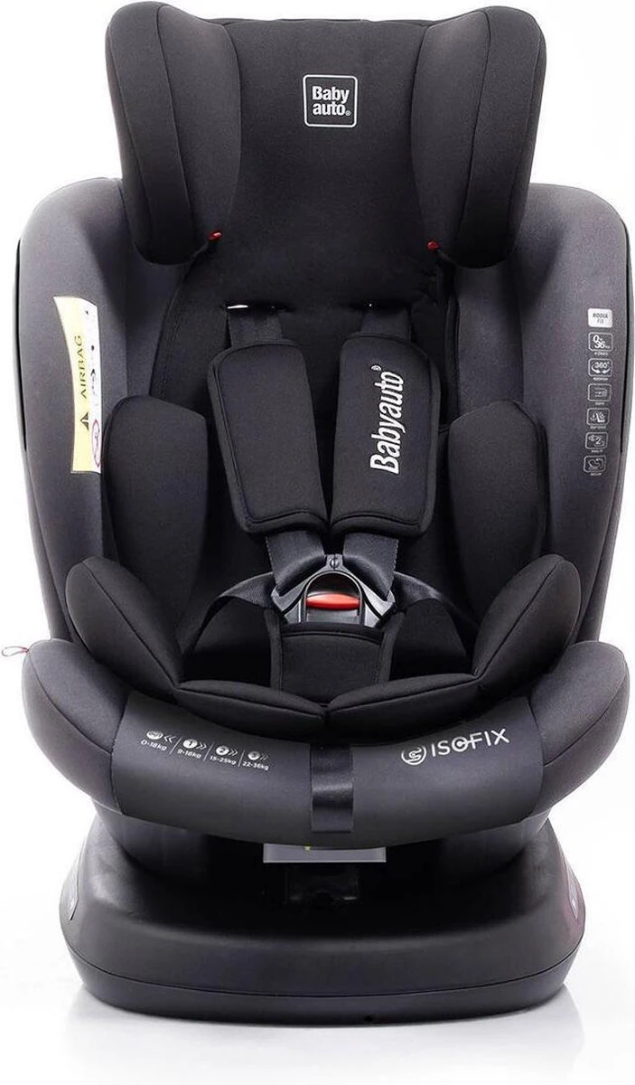 BabyAuto Rodia Group 0+/1/2/3 Zwart/grijs - Image 5