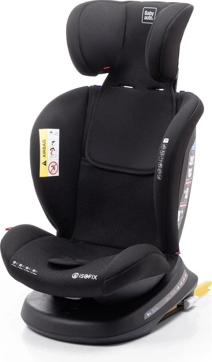 Autostoel Babyauto Rodia 360° Met Isofix - Groep 0+/1/2/3 Zwart (0-36kg) - Image 15
