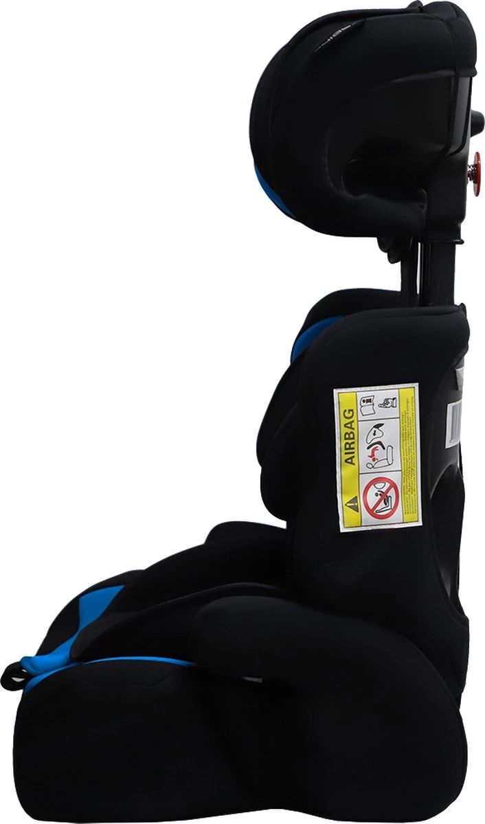 Cabino Autostoel Groep 1/2/3 (9-36kg) - Zwart-Blauw - Image 2