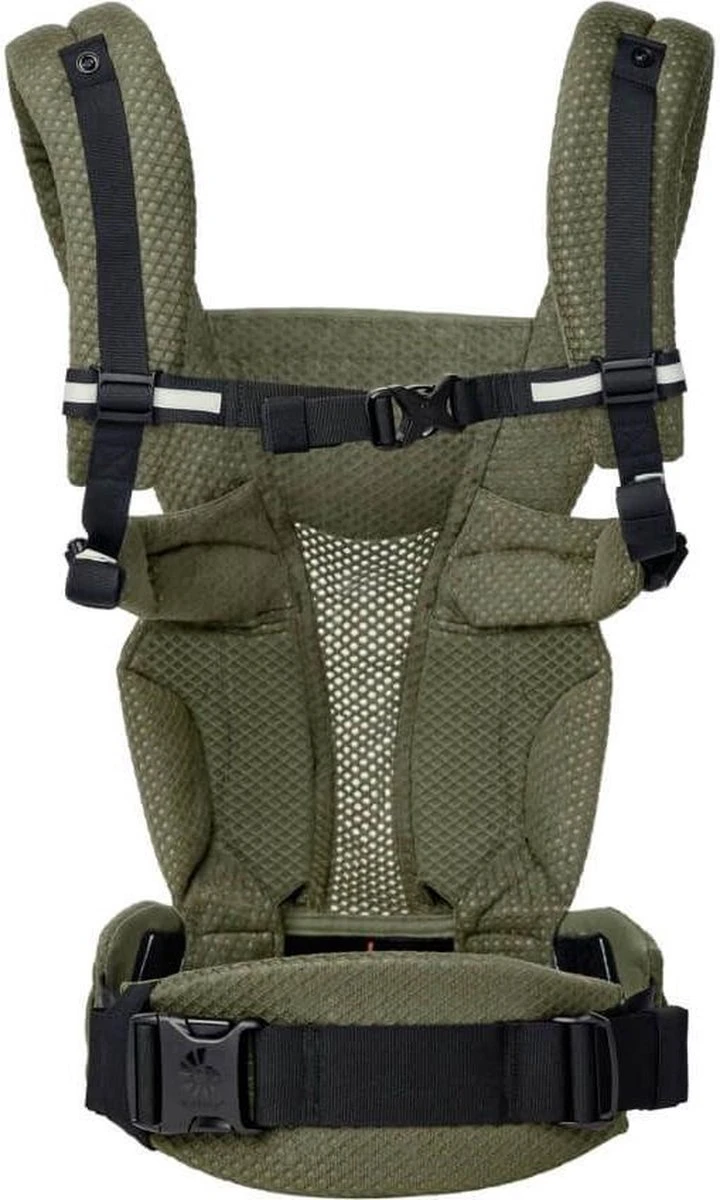 Ergobaby Baby Draagzak Omni Breeze Olive Green - Ergonomische Draagzak Vanaf Geboorte - Image 2