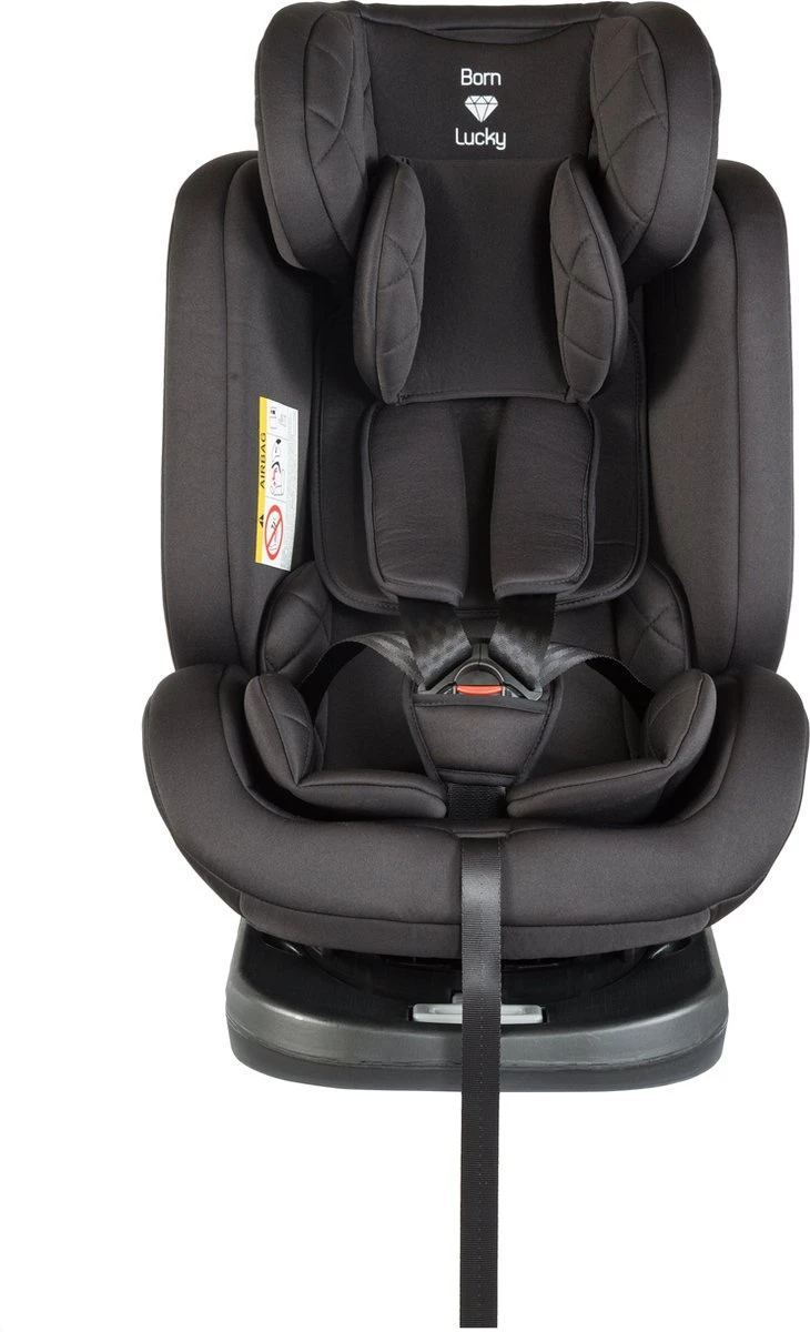 Born Lucky Meegroei Autostoel Roadline SPS ISOFIX - Groep 0/1/2/3 - 360° Draaibaar - Zwart - Image 9