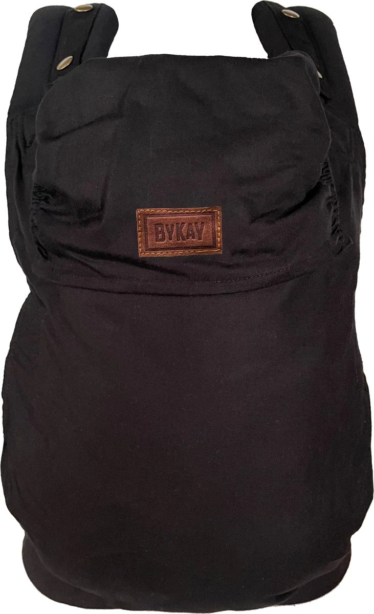 ByKay - Draagzak - Click Carrier Classic - Black - Organic Cotton - Image 2