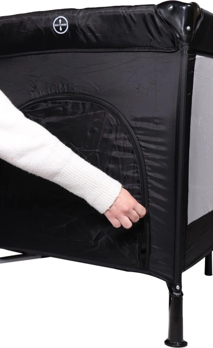 Ding Deluxe Black Campingbedje Incl. Bodemverhoger - Image 17