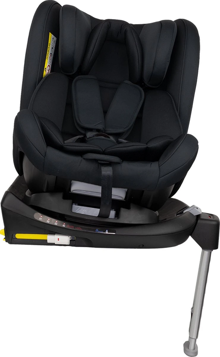 Autostoel Novi Baby® David Premium 0-1-2-3 Isofix 360° Rotation All Black - Image 10