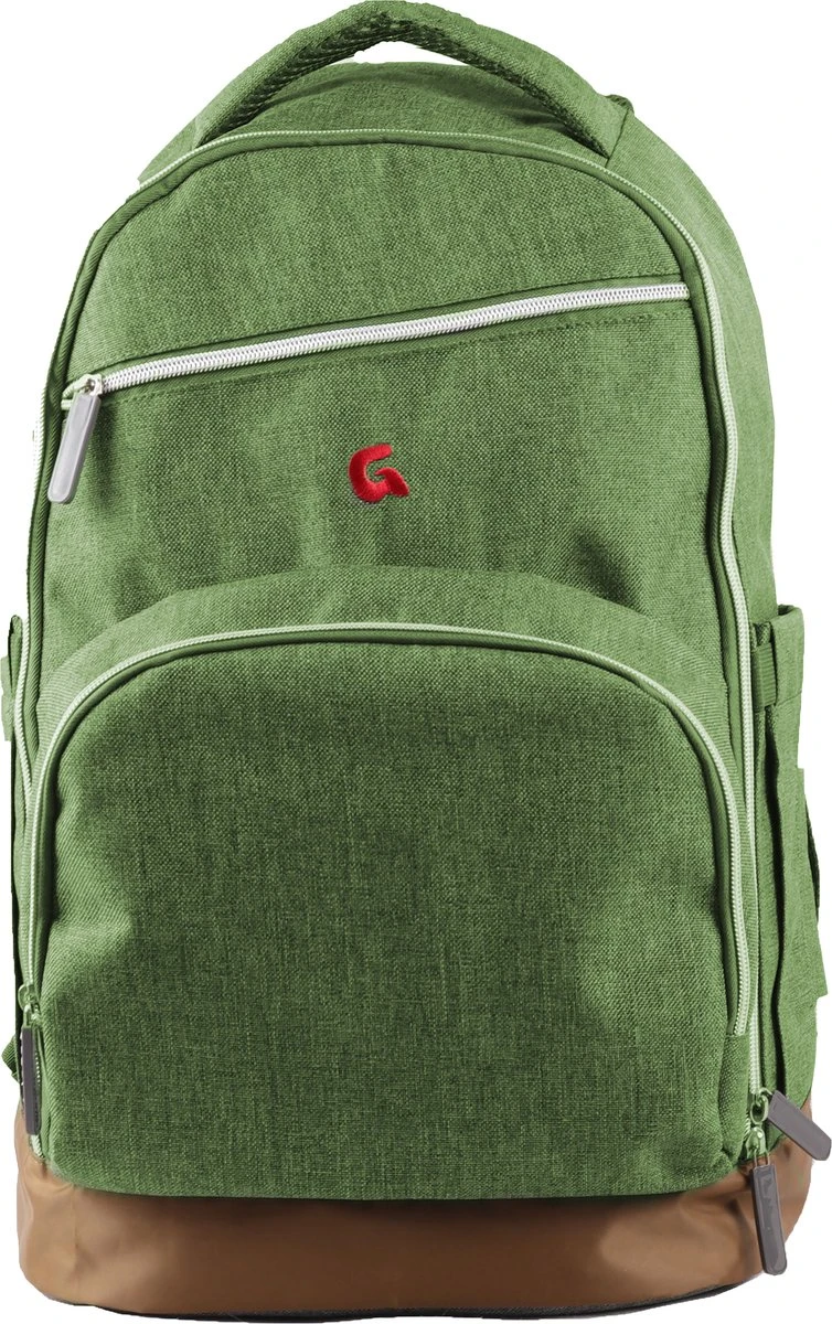 Praktische Draagzak Baby - Kakigroen - Babydrager - Buikdrager En Rugdrager - Opbergtas Inbegrepen - Image 3