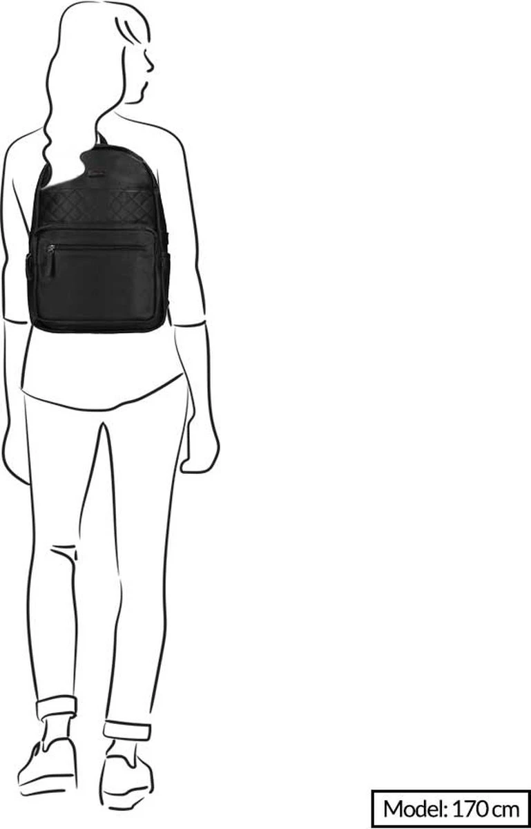 Kidzroom Popular Luiertas Rugzak - Zwart - Verschoonmatje - Flessenhouder - Image 11