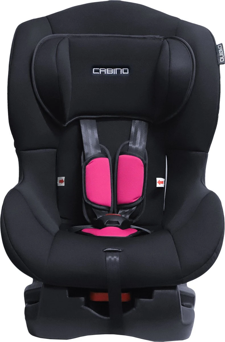 Cabino Autostoel 018kg Groep 0+ /1 Zwart/Roze - Image 5
