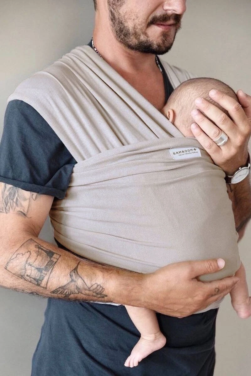 Bamboom Baby Draagdoek Sling Kleur Sand - Image 3