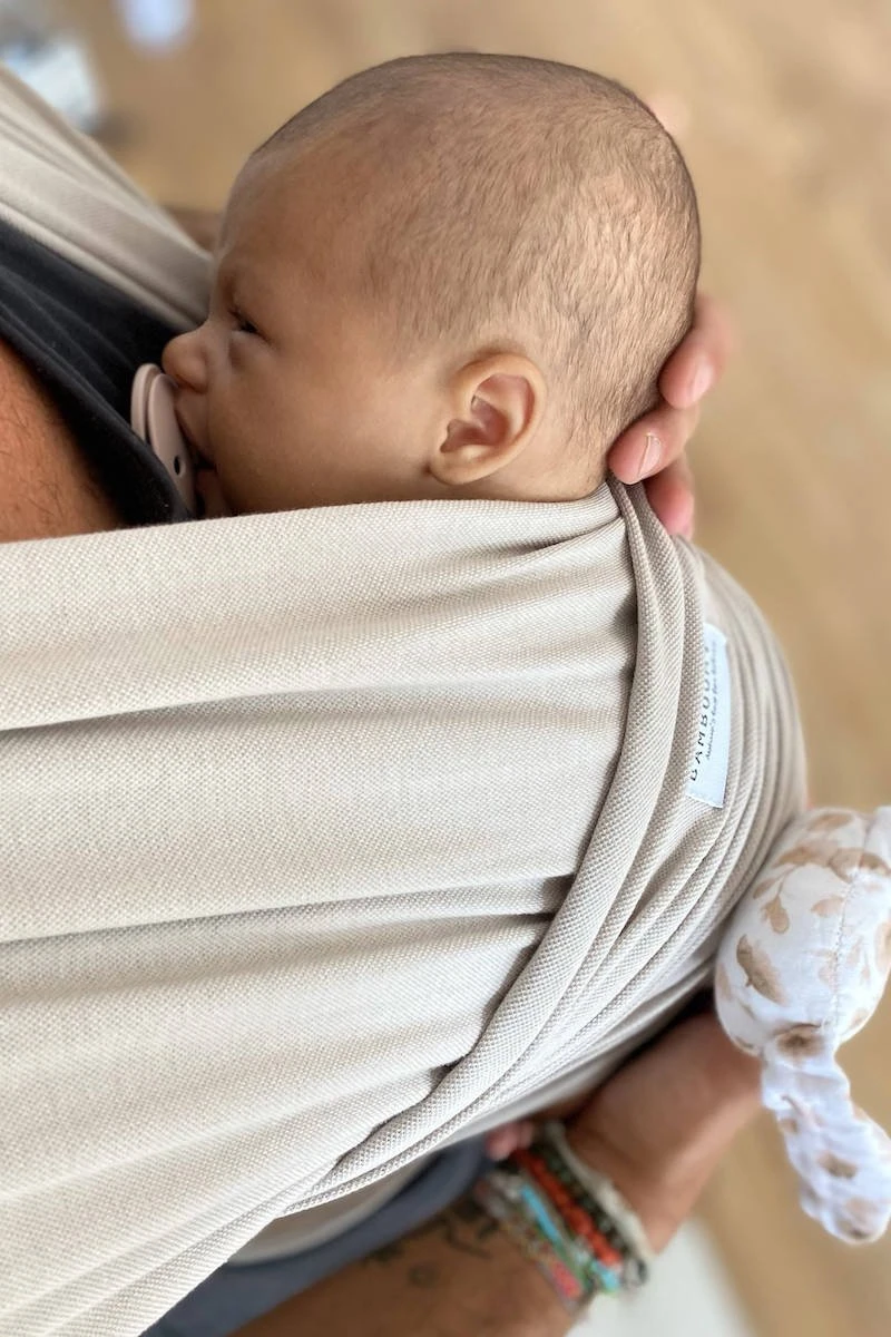 Bamboom Baby Draagdoek Sling Kleur Sand - Image 4