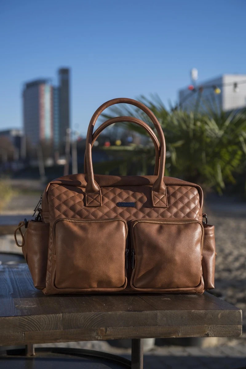 Kidzroom Vision Of Love Luiertas - Bruin - Verschoonmatje - Versteldbare Schouderband - Image 6