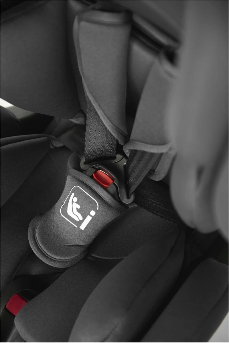 Prénatal Eclips Autostoel Groep 1/2/3 I-Size – Kinderzitje Auto Isofix – 9-36 Kg - Grijs Zwart - Image 3