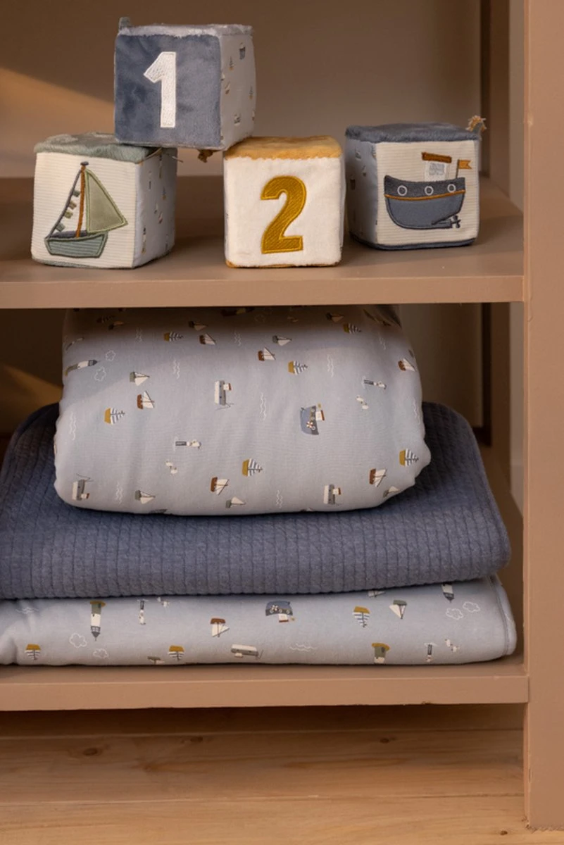 Little Dutch Verschoningsmatje Sailors Bay Blue - Image 5