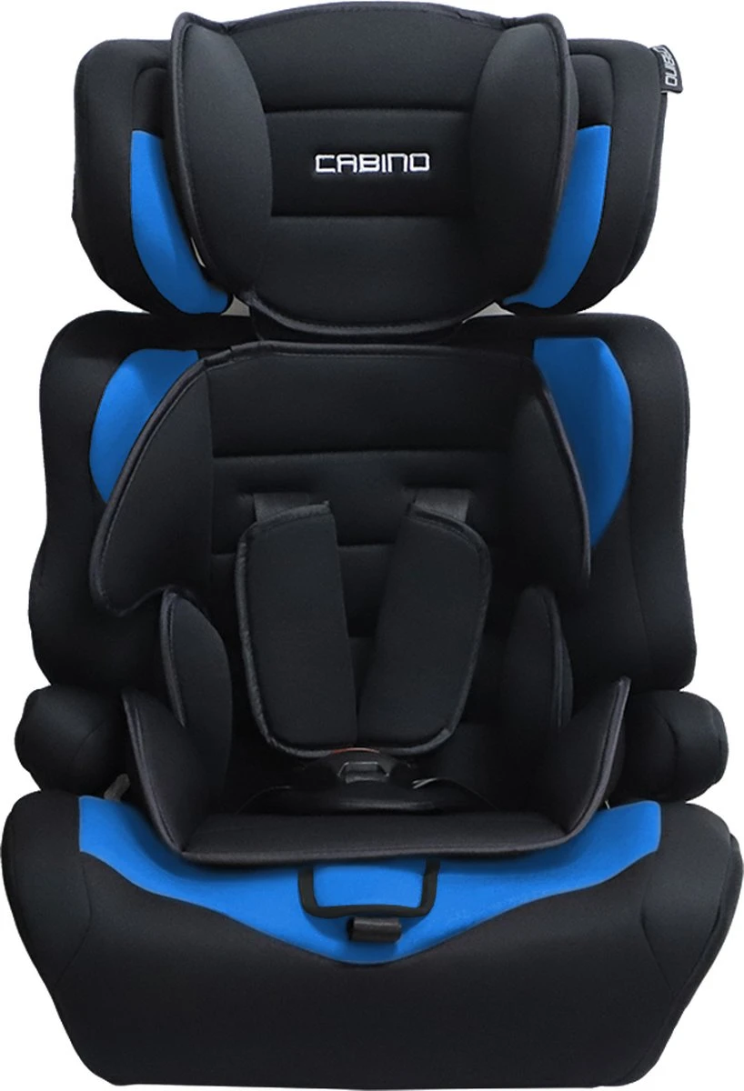 Cabino Autostoel Groep 1/2/3 (9-36kg) - Zwart-Blauw - Image 6