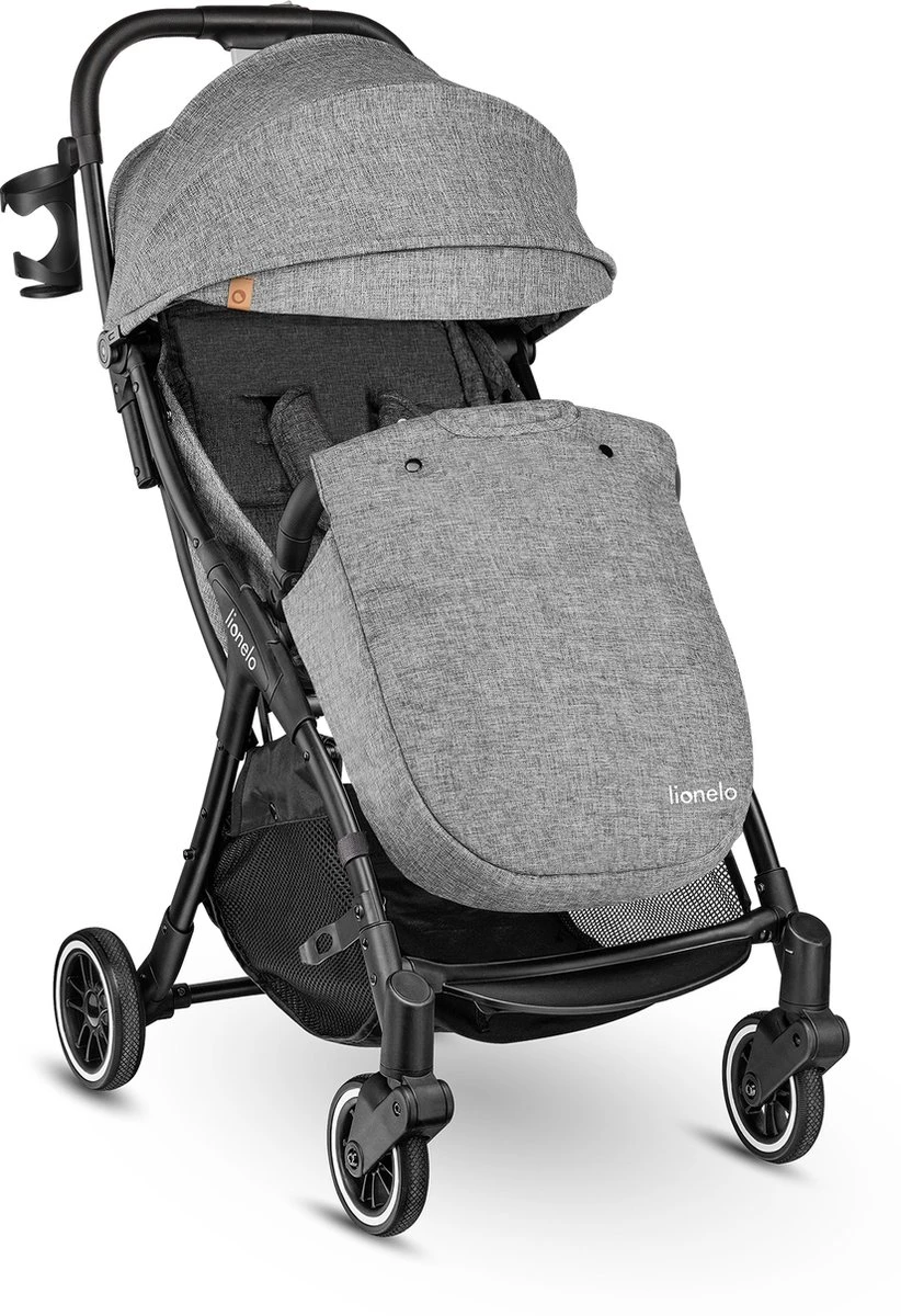 Lionelo Buggy Julie One - Kinderwagen Premium - Automatisch Opvouwen - Wandelwagen Tot 22 Kg - Comfortabele Zitje - Afbeelding 16