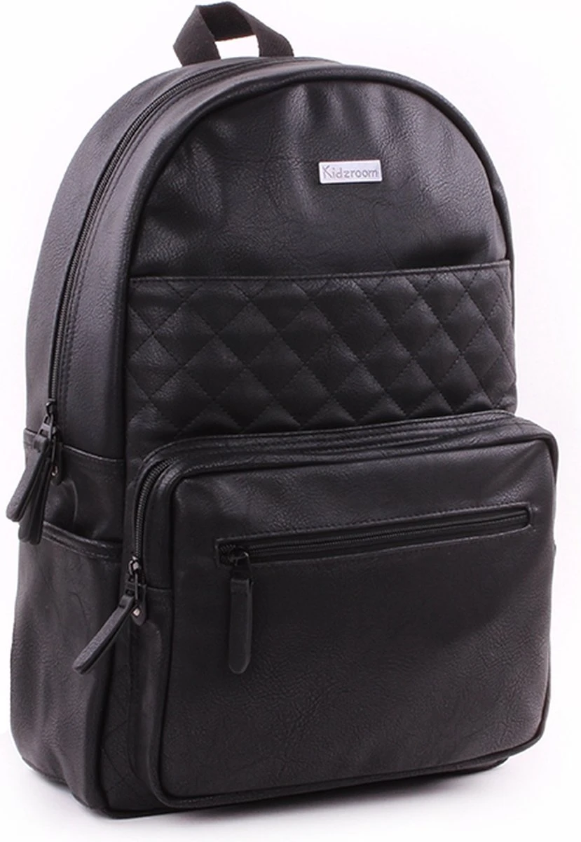 Kidzroom Popular Luiertas Rugzak - Zwart - Verschoonmatje - Flessenhouder - Image 14