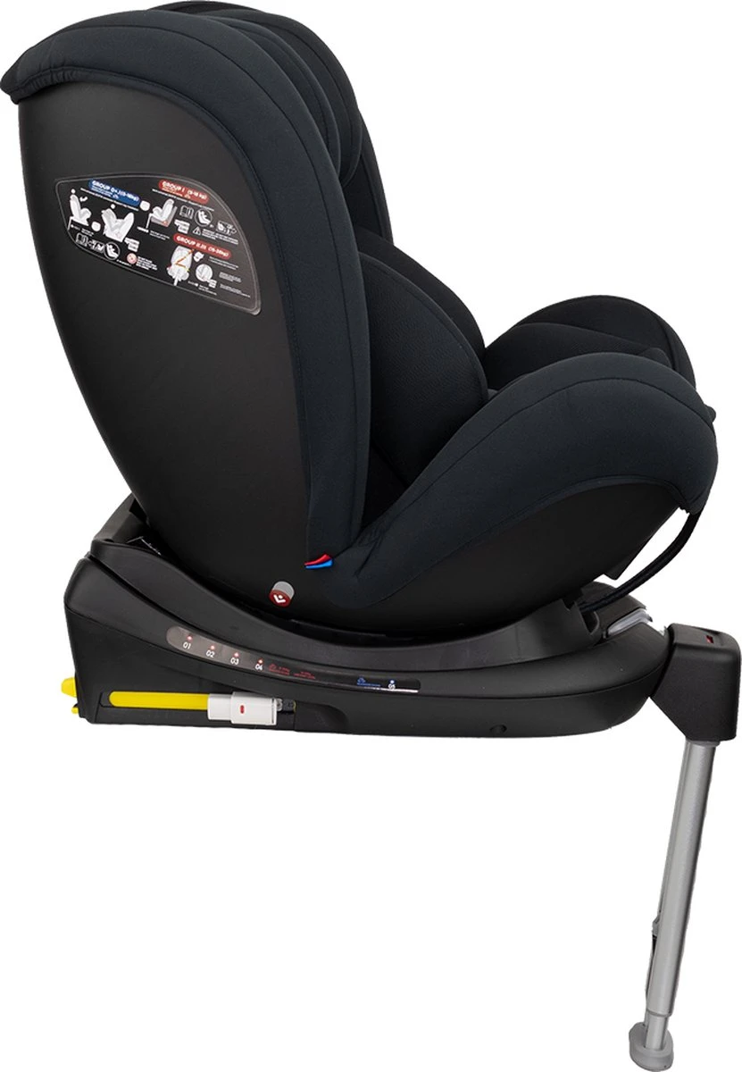 Autostoel Novi Baby® David Premium 0-1-2-3 Isofix 360° Rotation All Black - Image 6