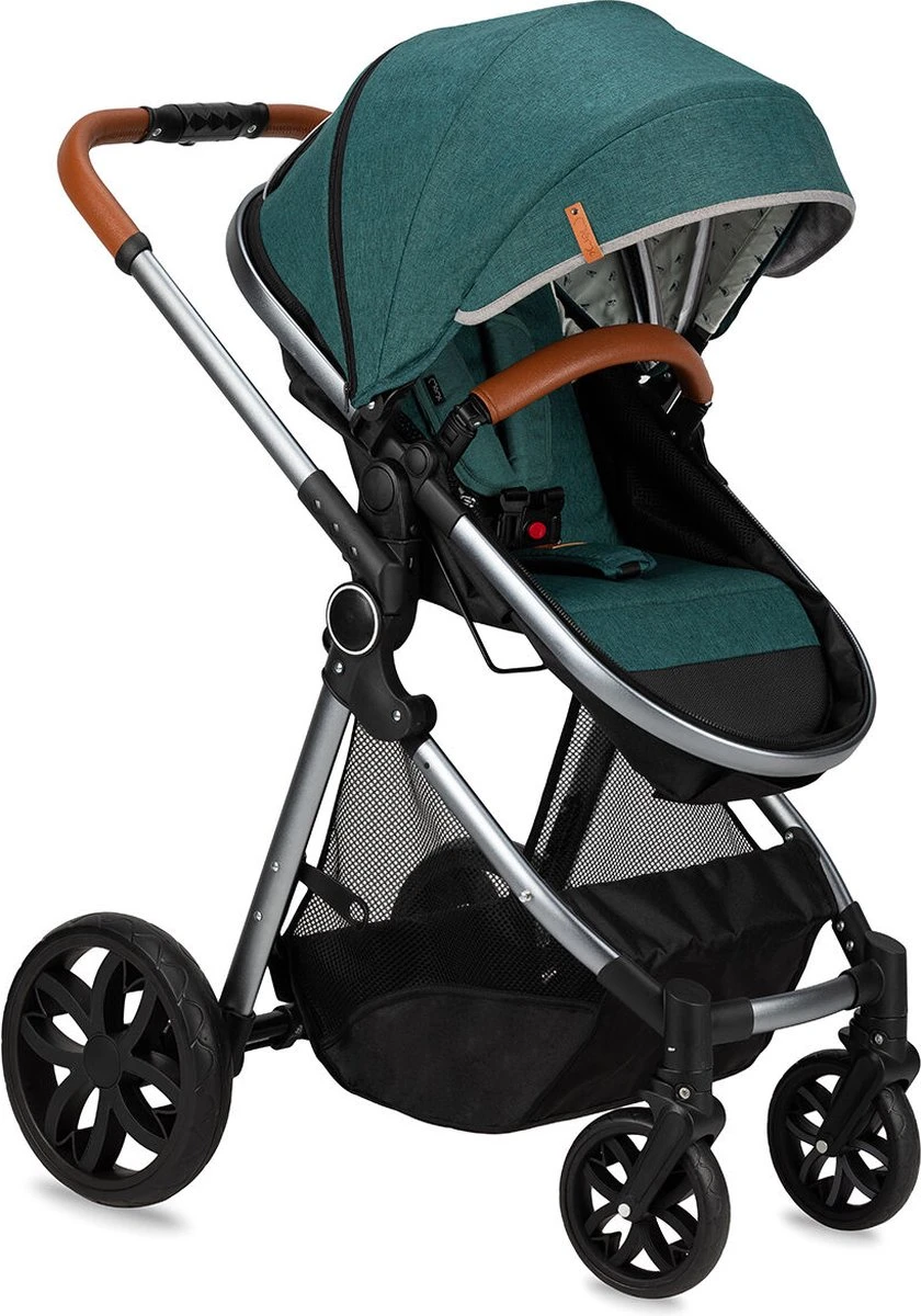 MoMi Kinderwagen - Compacte 2 In 1 Combiwagen - Limuru - Groen (geschikt Van 0-3 Jaar) - Image 18