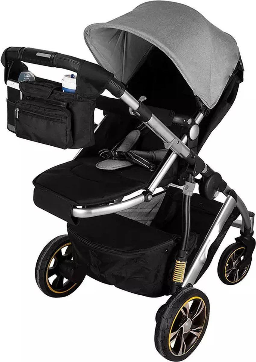 Kinderwagen Opbergtas - Organizer - Luiertas - Buggy - Reis - Waterafstotend - Image 3