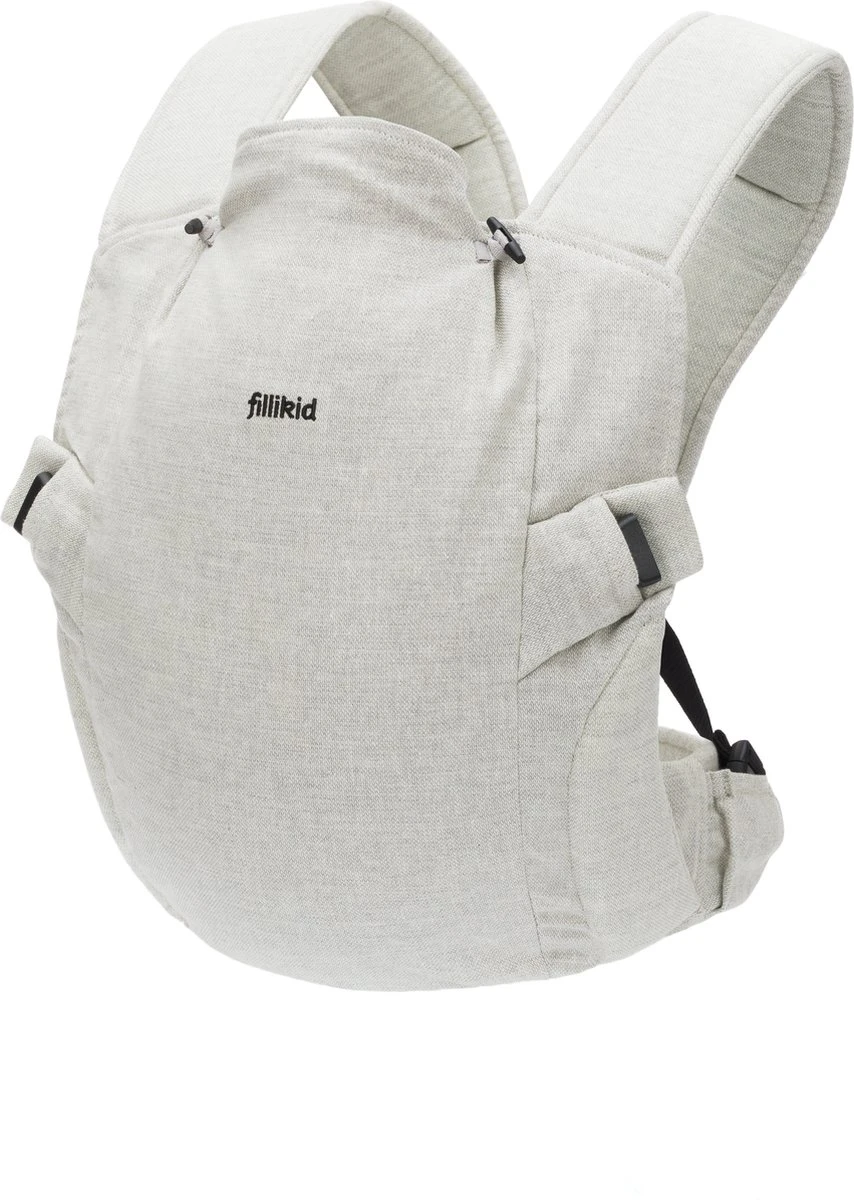 Fillikid Premium Draagzak - 2 In 1 - Ergonomisch - EU Gecertificeerd - Natural Sand - Ontworpen Met Draagconsulent - Image 2