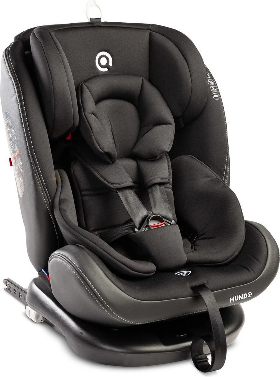 MUNDO 0-36 KG ISOFIX - 360 Graden Draaibaar Zwart - Image 6