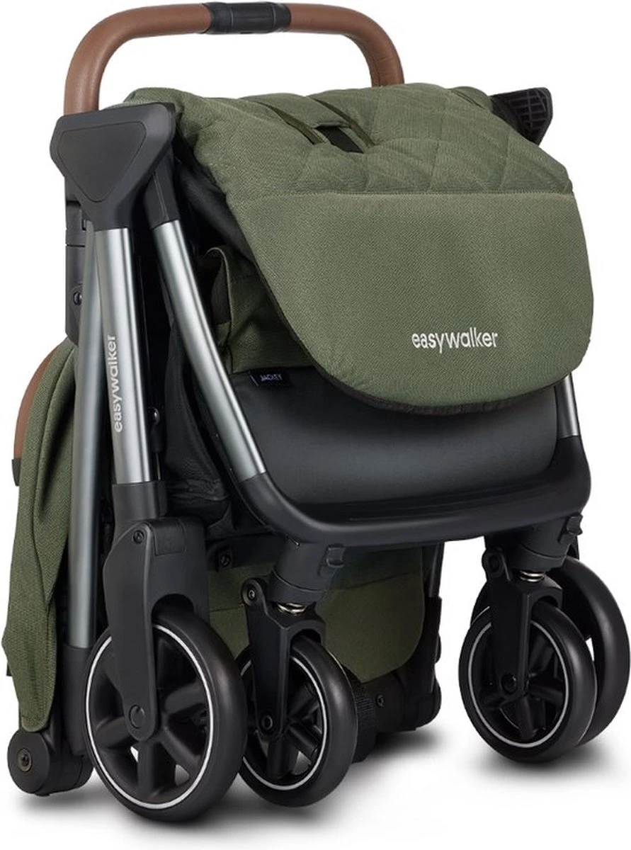 Easywalker Buggy Jackey Emerald Edition Mét Regenhoes én Gratis Muskietennet - Afbeelding 3