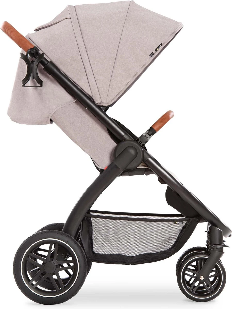 Hauck UpTown Buggy - Met één Hand Opvouwbaar - Beige - Image 3