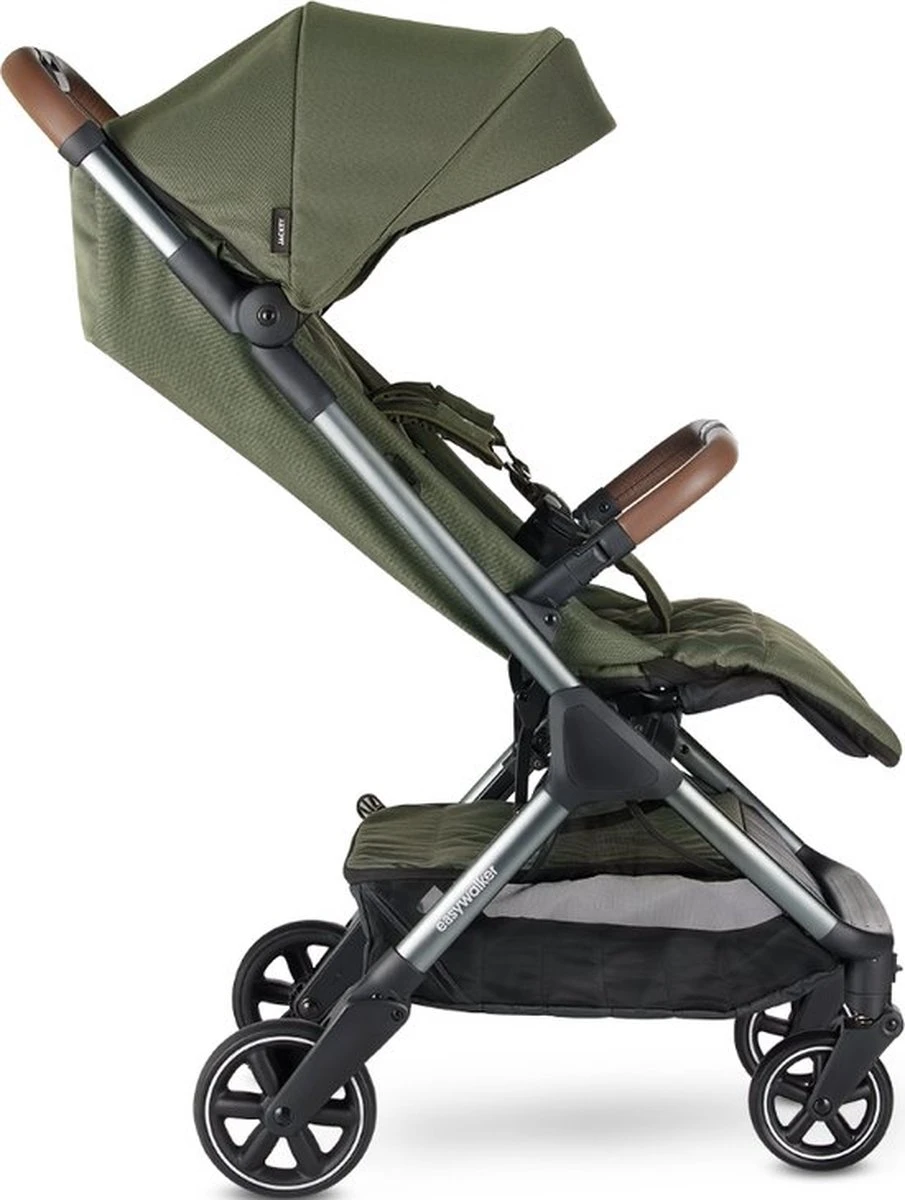 Easywalker Buggy Jackey Emerald Edition Mét Regenhoes én Gratis Muskietennet - Afbeelding 4