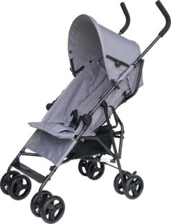 Cabino Buggy Plooibuggy Lichtgewicht Multi Standen Comfortabele Rugleuning & Tot 22 Kg Stone Grey