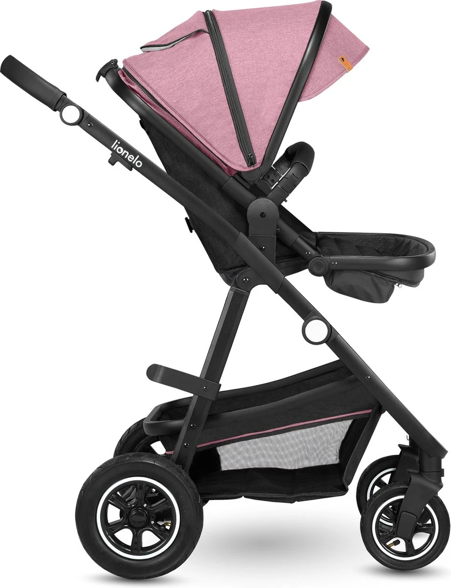 Lionelo Amber 3in1 - Kinderwagen - XXL SET - Incl. Autostoel - 0-22kg - Image 4