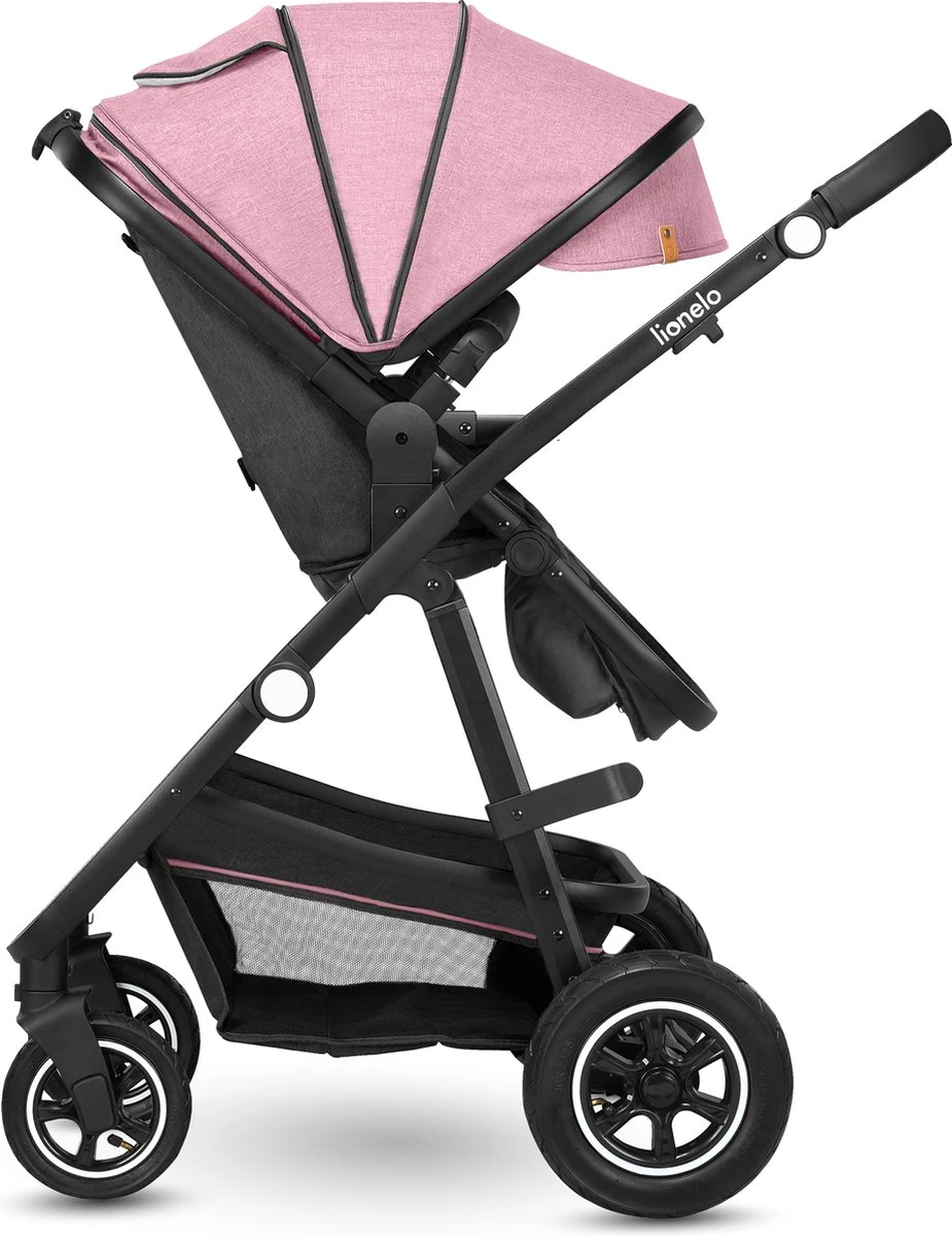 Lionelo Amber 3in1 - Kinderwagen - XXL SET - Incl. Autostoel - 0-22kg - Image 6
