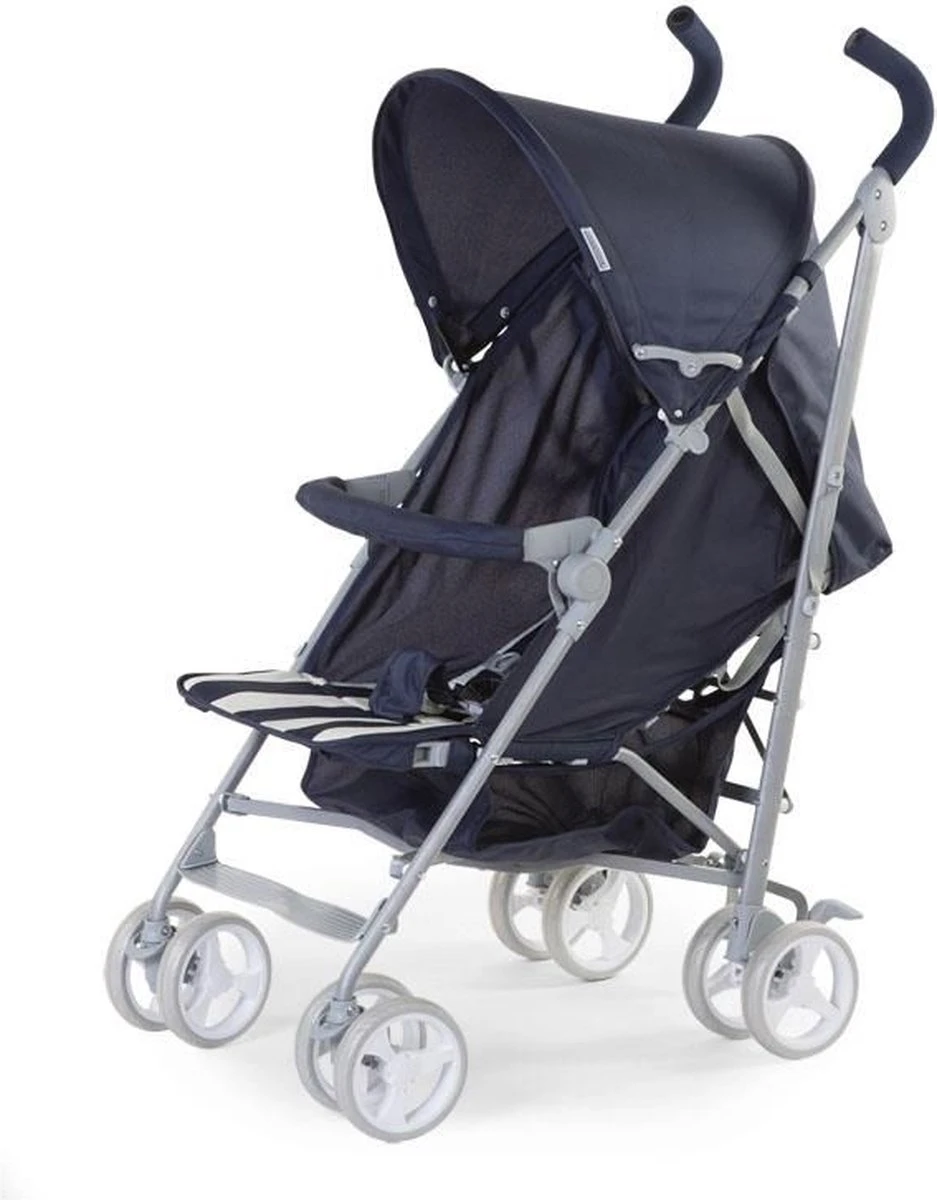 Buggy Childhome Retro Navy/Wit Streep - Image 5