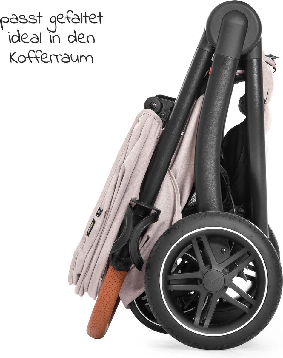 Hauck UpTown Buggy - Met één Hand Opvouwbaar - Beige - Image 12