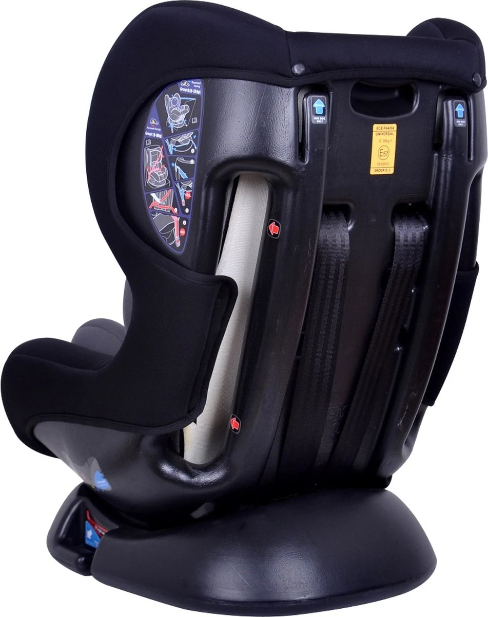 Ding Dano Autostoel - 0 Tot 18 Kg - Zwart/Grijs - Autostoel Groep 0/1 - Image 3