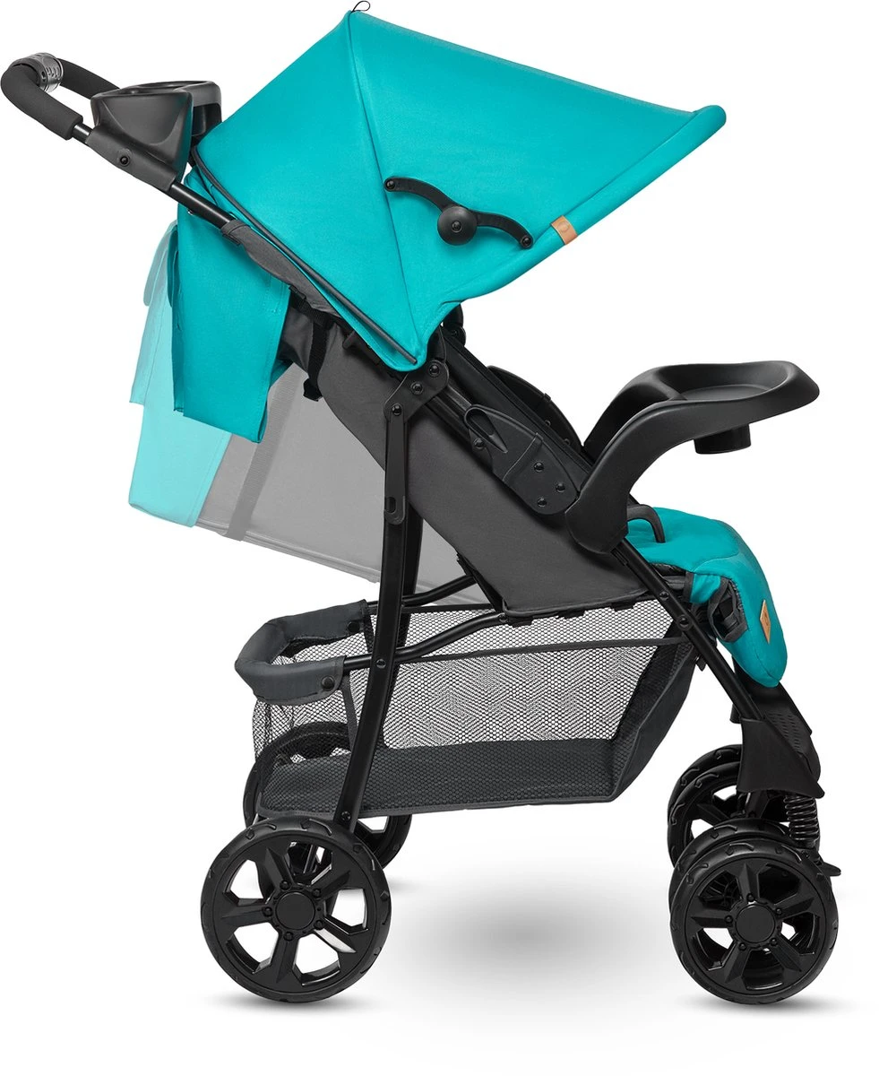 Lionelo Emma Plus - Buggy - Lichte - 5-punts Gordel - Tot 15kg - Afbeelding 4